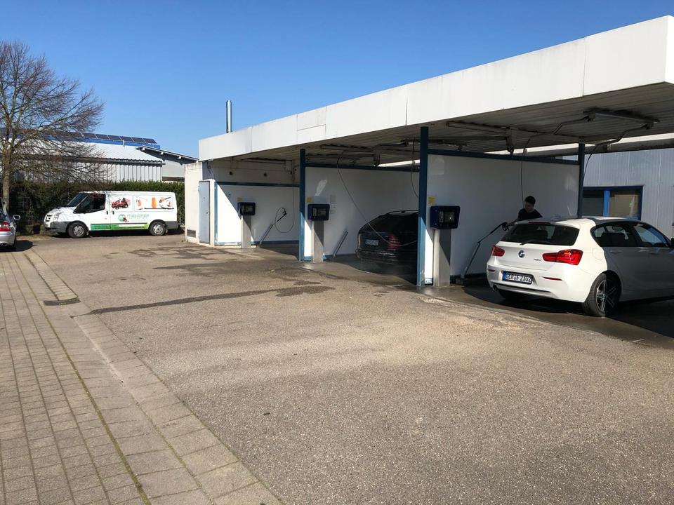 Gewerbegrundstück mit Halle und SB-Waschanlage in Rülzheim in Rülzheim
