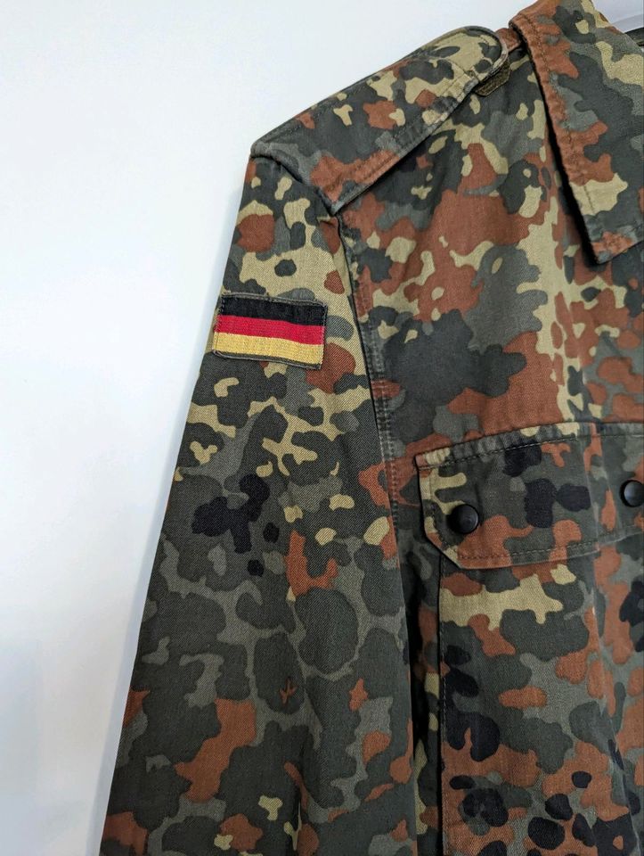 Feldjacke Flecktarn Bundeswehr Feldbluse Hemdjacke gr M/L in Wuppertal