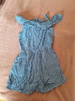 Jumpsuit Playsuit Einteiler blau weiß kariert Gr. 152 von H&M Altona - Hamburg Othmarschen Vorschau