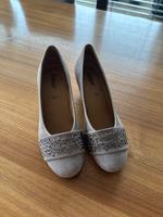 Gabor Schuhe, Gr. 5 1/2 (=38,5), Leder,  taupe (graubeige) Bayern - Rehling Vorschau