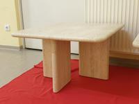 1 Wohnzimmertisch 70 x 70 cm | Naturstein Beige Rheinland-Pfalz - Bad Neuenahr-Ahrweiler Vorschau