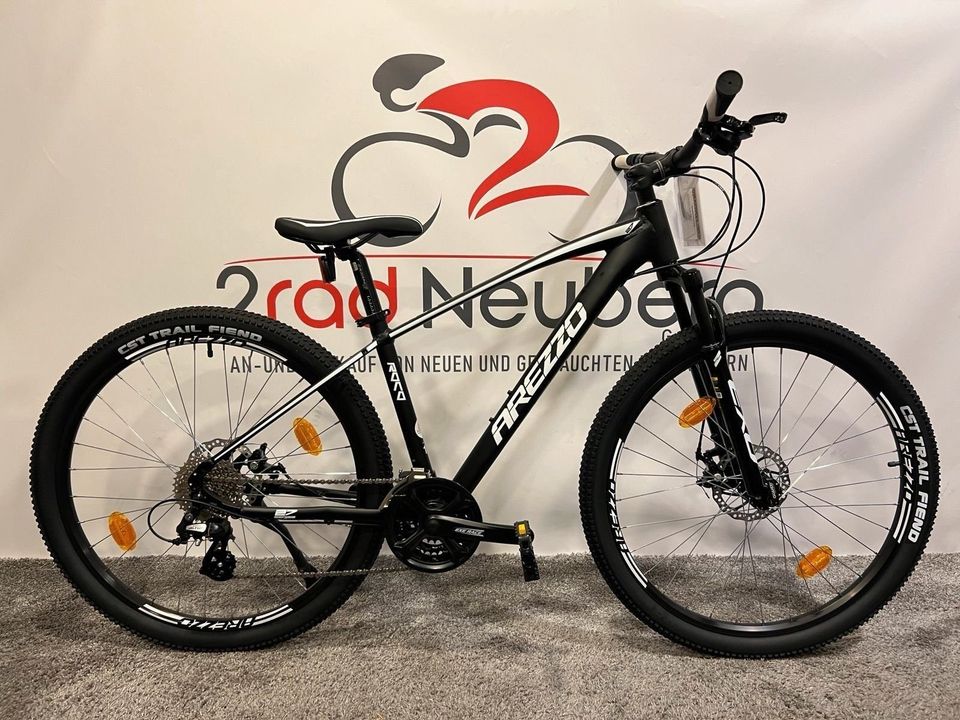 AREZZO ROCO 27,5 Zoll Alu Fahrrad MTB Hardtail 24 Gang Neu in Neuberg