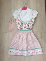 Krüger Madl Dirndl Babe 36 Bluse 50cm Rosa Blumen Muster Baden-Württemberg - Horb am Neckar Vorschau