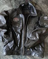 XL Vintage Herren Motorradlederjacke Triumph Style - schwarz Dresden - Neustadt Vorschau