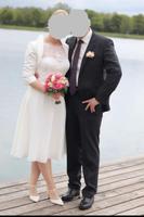 Bianco evento Brautkleid Standesamtkleid Größe 38/40 Hessen - Kriftel Vorschau