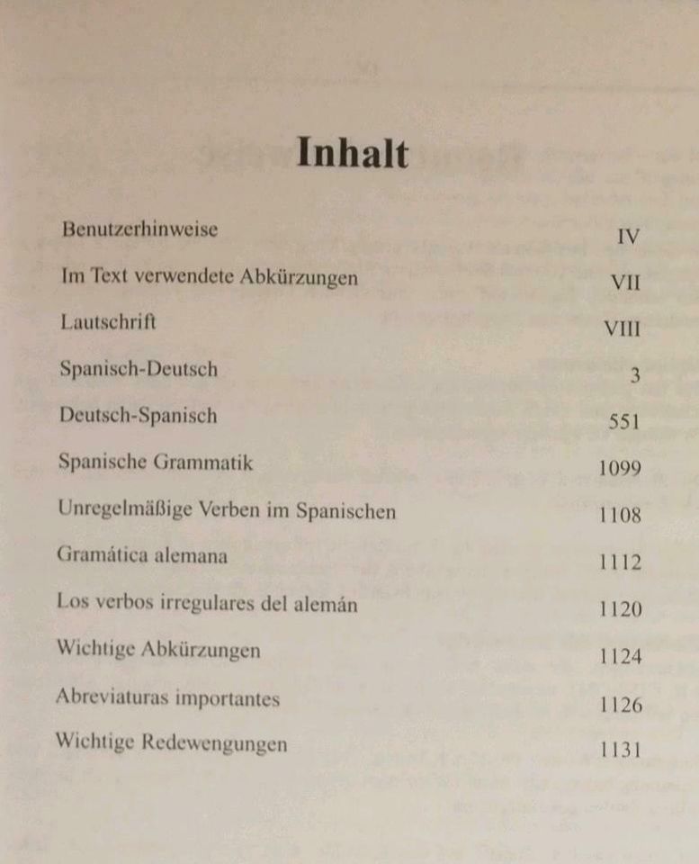 Grosswörterbuch Spanisch (Compact SilverLine) in Ottweiler