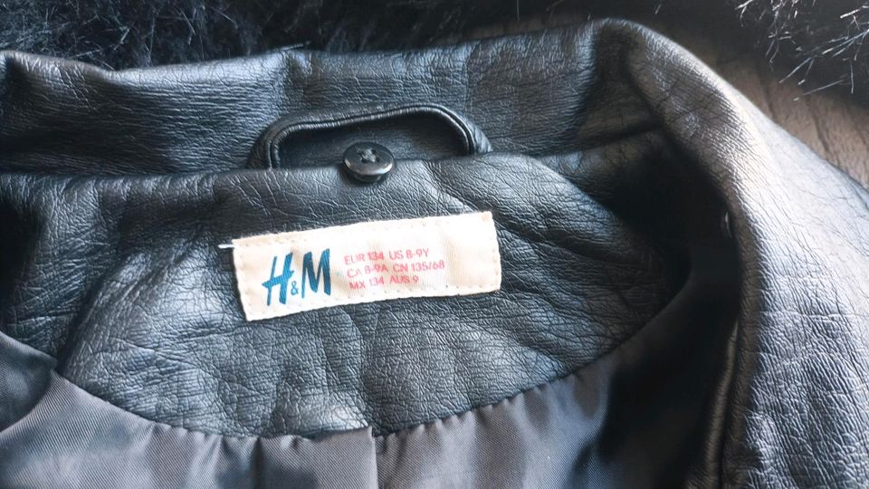 Kunstleder jacke Top von H&M in Langerwehe