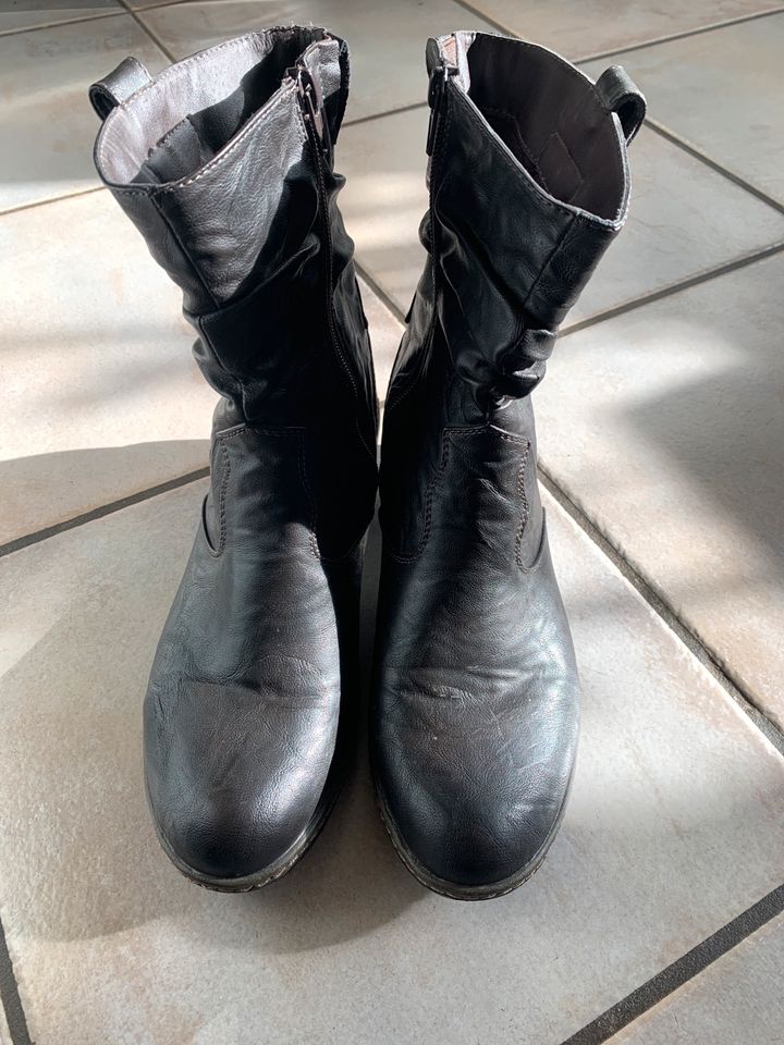 „Rieker“ Stiefeletten in braun (Gr.39): 20€! in Dormagen