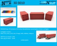 3D3010X Spur N Container 20 ft ohne Werbeflächen versch. Farben Hessen - Eschwege Vorschau