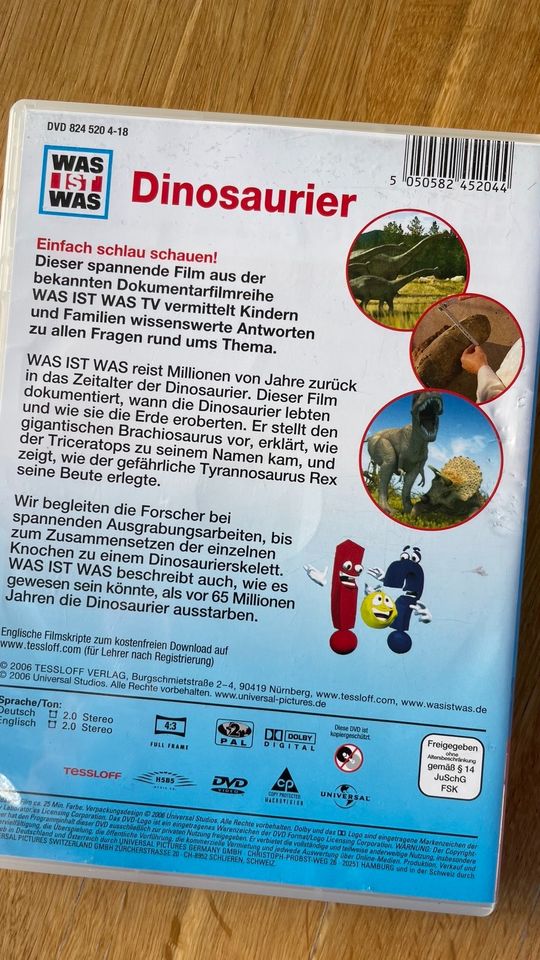 DVD Was ist Was Dinosaurier Tessloff in München