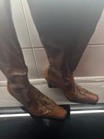 Westernstiefel braun Größe 40 Sachsen-Anhalt - Naumburg (Saale) Vorschau