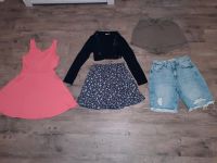 Mädchenpaket Gr. M 38 H&M Kleid Shorts Rock Jeans Niedersachsen - Duderstadt Vorschau