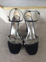 Buffalo Sandalen Strass High Heel 38 schwarz Nordrhein-Westfalen - Kirchlengern Vorschau