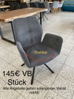 Neu Stuhl Drehbar in Webstoff  grau Bayern - Weitramsdorf Vorschau