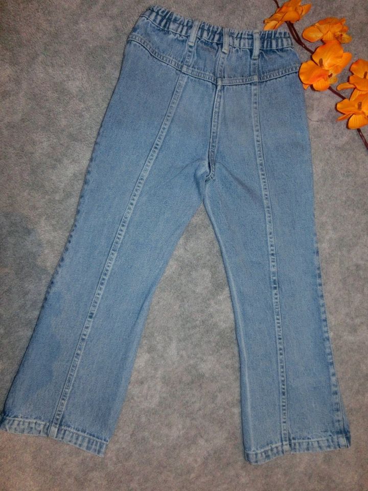 Vintage Hose Jeans lang 116 blau Jungen Mädchen Papagino in Dettingen an der Iller