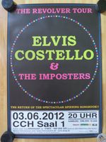 ELVIS COSTELLO - Tourposter Tour Poster Revolver 2012 Hamburg Markersdorf bei Görlitz - Gersdorf Vorschau