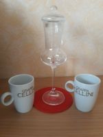 originelles Grappa Glas mit Glasdeckel und 2 Cellini-Becher Hamburg-Nord - Hamburg Fuhlsbüttel Vorschau