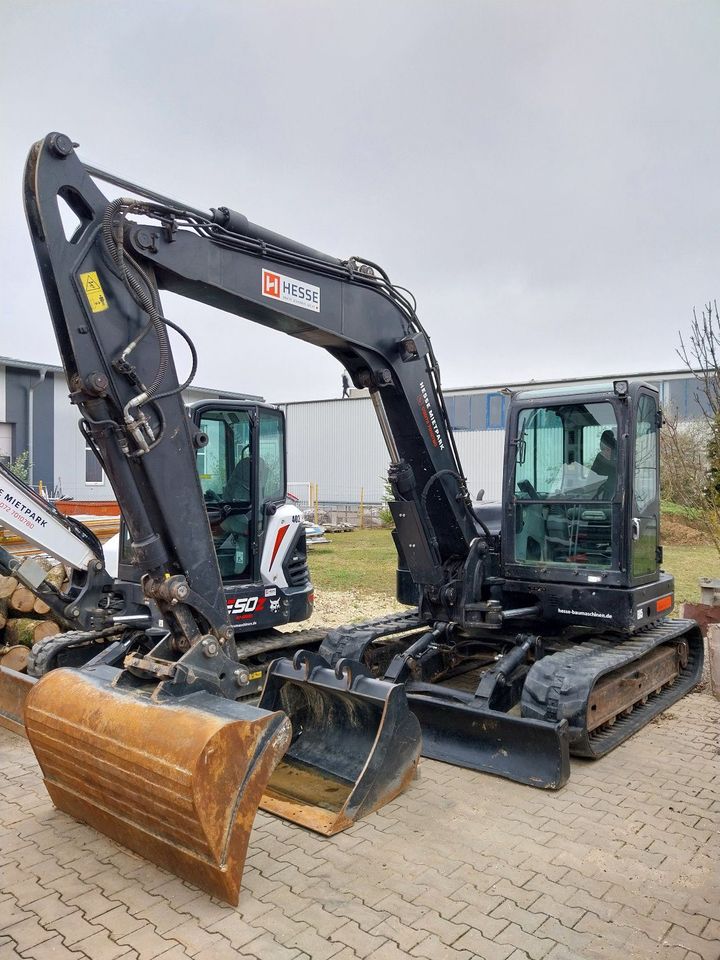 Bobcat E85 Kompaktbagger Bagger Raupenbagger kaufen o. mieten in Lauingen a.d. Donau