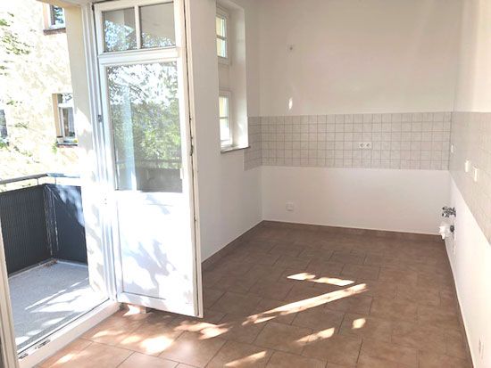 Mit Balkon und Parkett! - Schöne 2-Zimmer-Wohnung mit toller Aufteilung in Pieschen! in Dresden