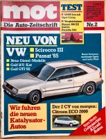 MOT die Auto Zeitschrift 2/1985 Opel Corsa Nissan 300ZX Porsche Essen - Essen-Frintrop Vorschau