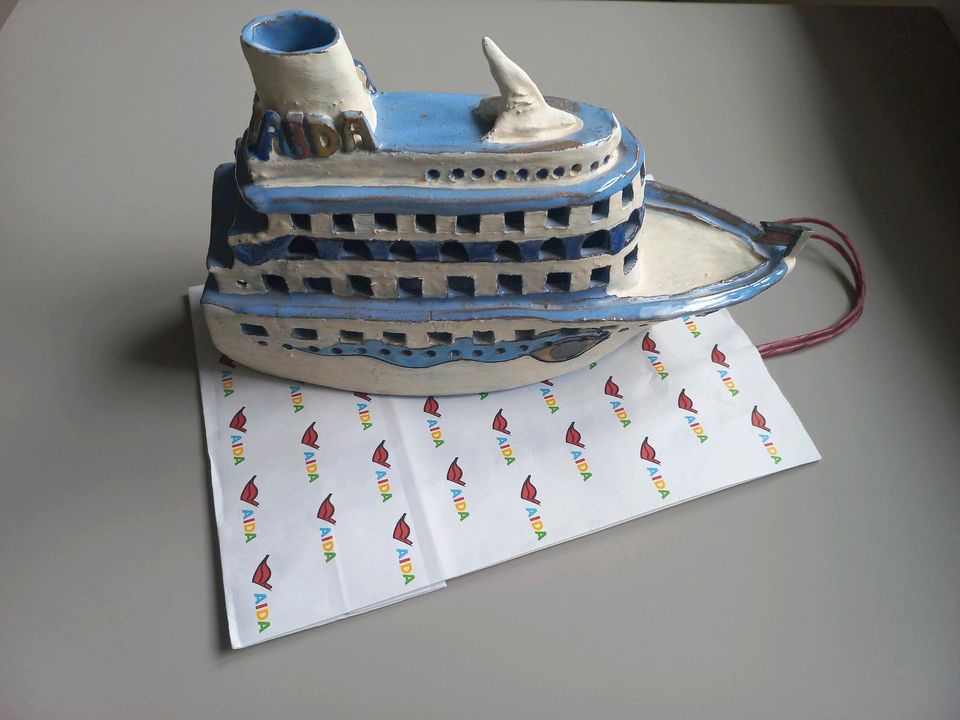 Aida - Schiff aus Keramik - handgefertigt in Bad Kreuznach