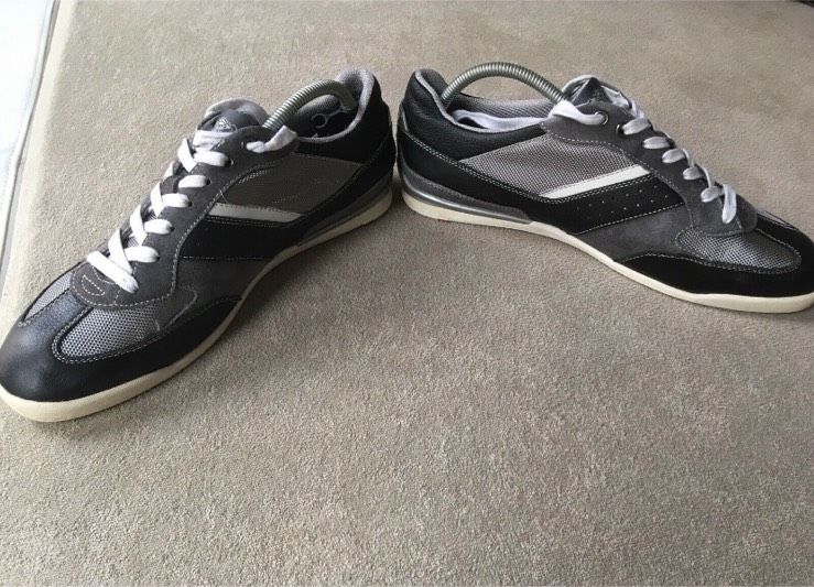 schöner LLOYD Sneaker grau Herren Schuh Lederschuh 42,5 in Hannover