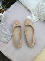 GUCCI beige Ballerinas GG Lederprägung Gr 39 Nordrhein-Westfalen - Witten Vorschau