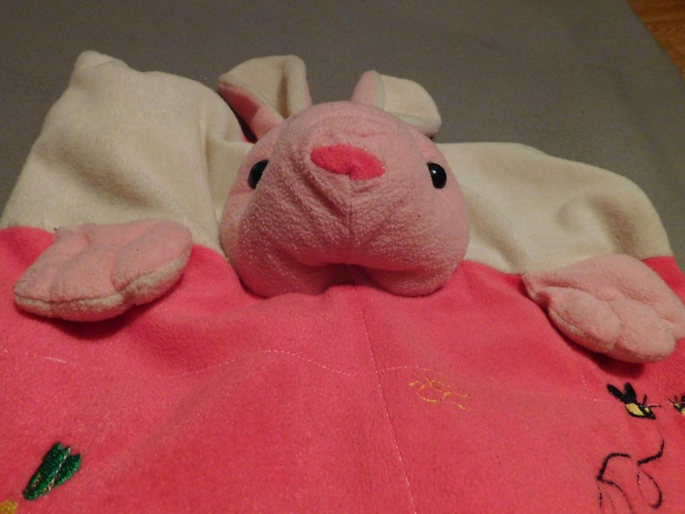 Kissen / Pyjamakissen - Hase - Pink in Creußen