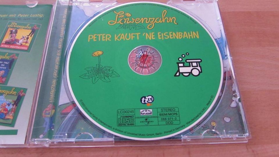 Löwenzahn Hörspiel CD - Peter kauft 'ne Eisenbahn in Berlin