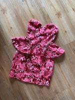 Zara Mini Kleid rosa rot Blumen Muster Rüschen trägerlos Bremen-Mitte - Bahnhofsvorstadt  Vorschau