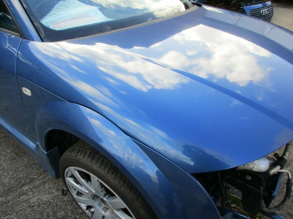 Audi TT 8N Tür vorn rechts LZ5W-Denimblau elektrischer Fensterheber BJ2001  - LRP Autorecycling