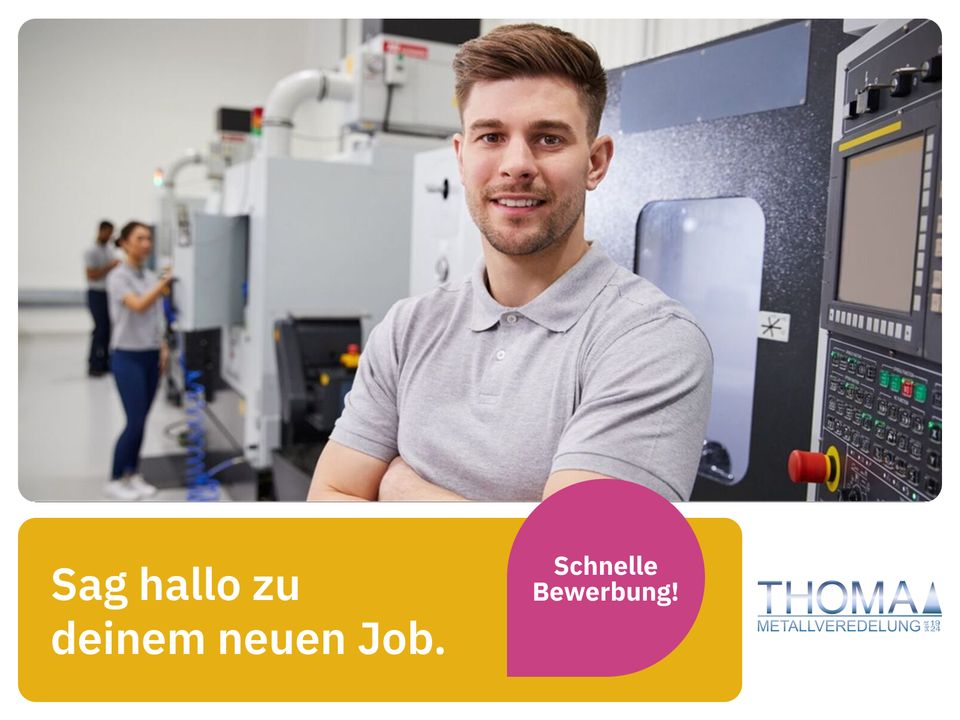 Technischer Mitarbeiter (m/w/d) (Thoma Metallveredelung ) *16.5 - 19 EUR/Stunde* in Memmingen Anlagenbediener  Maschinenarbeiter in Memmingen