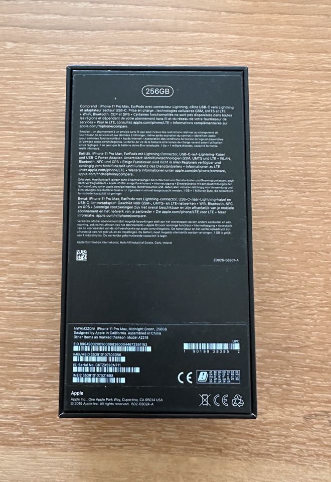 iPhone 11 Pro Max 256GB - Nachtgrün - TOP in Egestorf