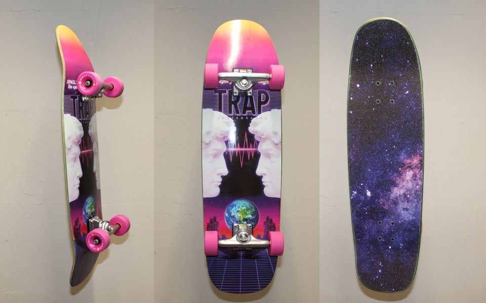 NEU - UVP. 234,92€ - TRAP 9.125"  Skateboard Cruiser Shaped Deck in Lüneburg