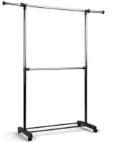 ADJUSTABLE MOBILE CLOTHES COAT GARMENT HANGING RAIL RACK STORAGE Berlin - Lichtenberg Vorschau