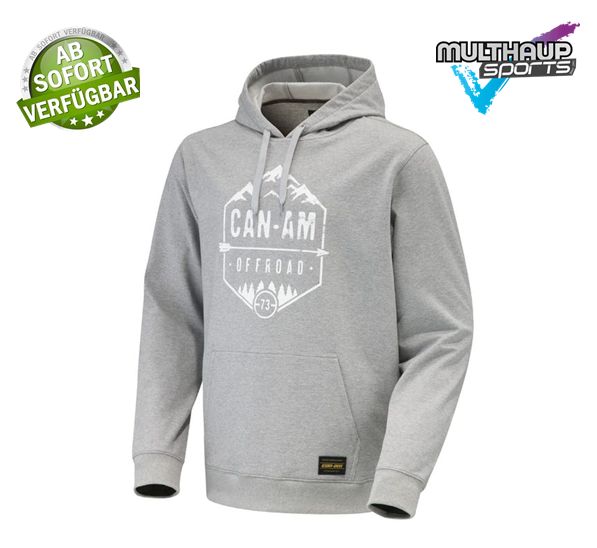 Can-Am Pullover Hoodie grau /schwarz  M L XL XXL 4545451427 in Waren (Müritz)