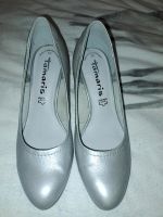 Tamaris Pumps Silber metallic Grösse 36 Hochzeit Fest Feier Baden-Württemberg - Gengenbach Vorschau