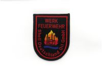 Feuerwehr Abzeichen / Patch - Werkfeuerwehr Shell Deutschland Oil Bayern - Ortenburg Vorschau