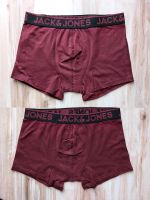 NEU! Jack & Jones Zweierpack Basic Boxershorts bordeaux rot Gr. S Sachsen-Anhalt - Dessau-Roßlau Vorschau