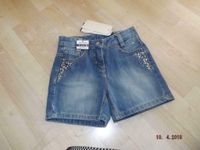 Shorts Short Jeans blau denim Glitzer Steine Tom Tailor 116 NEU Hessen - Florstadt Vorschau