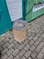 Quellstein Brunnenstein Basalt mit LED Naturstein Garten Bayern - Goldbach Vorschau