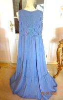 MADE IN ITALY MAXI KLEID BOHO IBIZA BLAU SPITZE 40/42/44 NEU Erlenbach am Main  - Erlenbach Vorschau