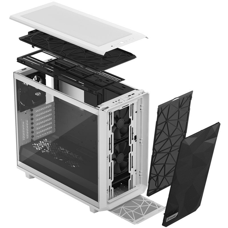 Fractal Design Meshify 2 White TG Clear Tint Midi-Tower in Berlin