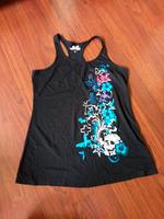 Top Shirt EMP mit Schmetterlingen, Blumen, Totenkopf, Größe XL Baden-Württemberg - Donaueschingen Vorschau