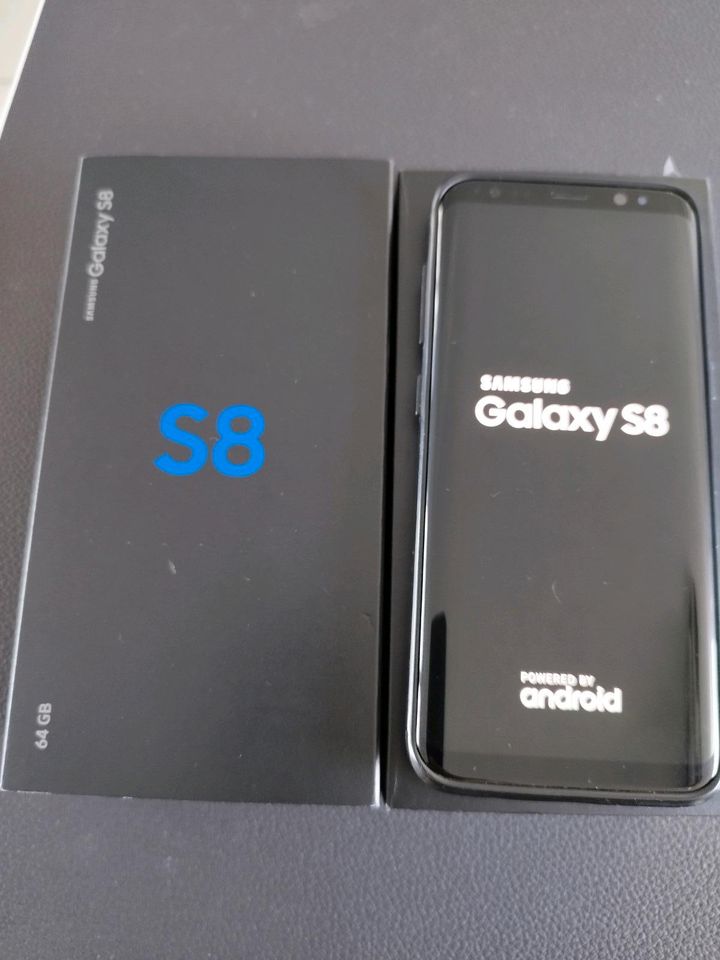 Samsung S8 64G ohne Kratzer. mit Hülle in Waldbröl