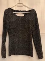 Shirt schwarz Silber Glitzer Gr. S von Only Bayern - Kulmbach Vorschau