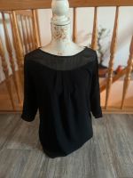 Schwarze Bluse 3/4-Arm Sachsen - Waldenburg Vorschau