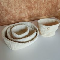 Ikea Deko/Lidan /Gestrickte Aufbewahrungskörbe/4er Set Nordrhein-Westfalen - Radevormwald Vorschau