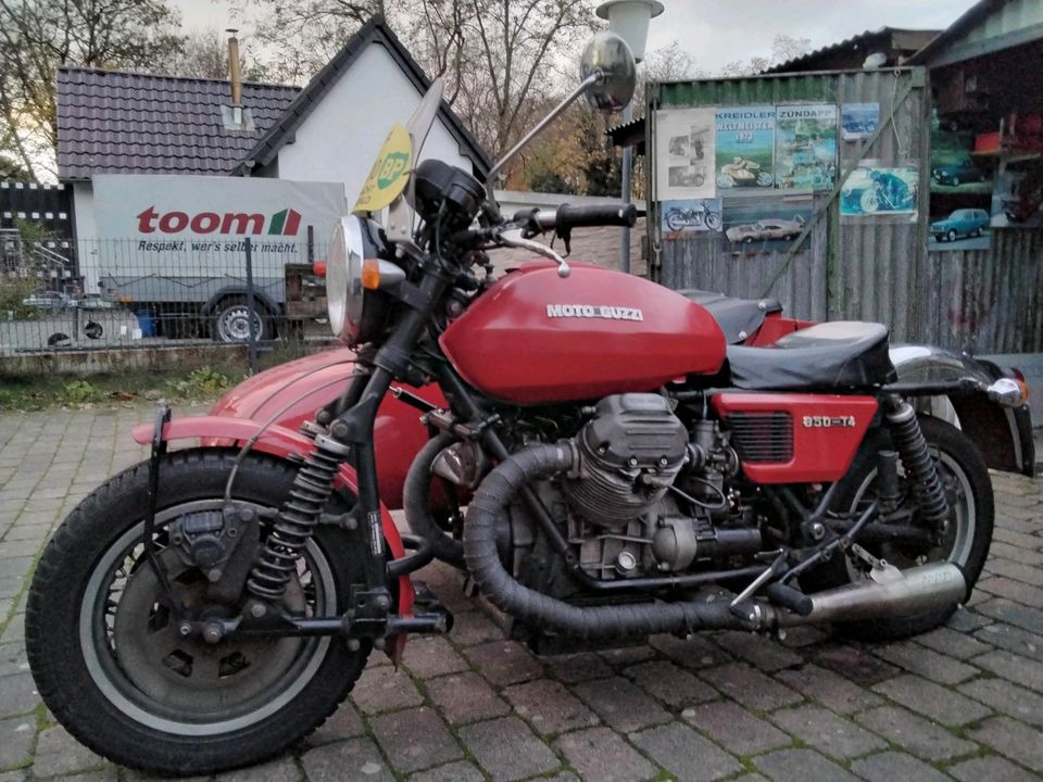 Moto guzzi gespann 850t sauer greif 2 in Bottrop