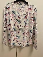 Bluse von Tchibo weiß Blumen 36 Bayern - Tiefenbach Kr Passau Vorschau